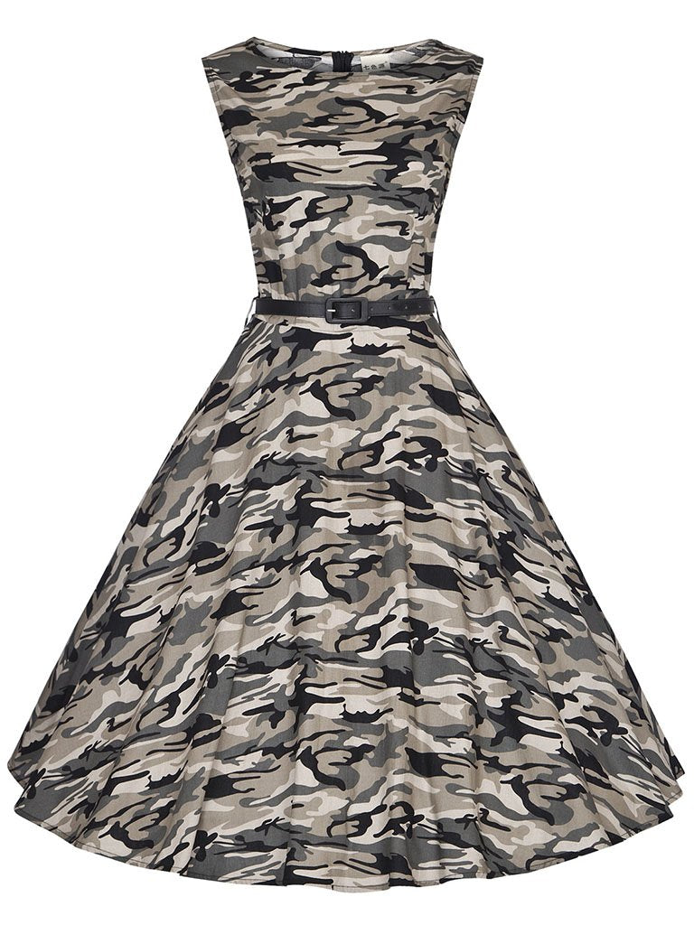 Camouflage skirt clearance 50s