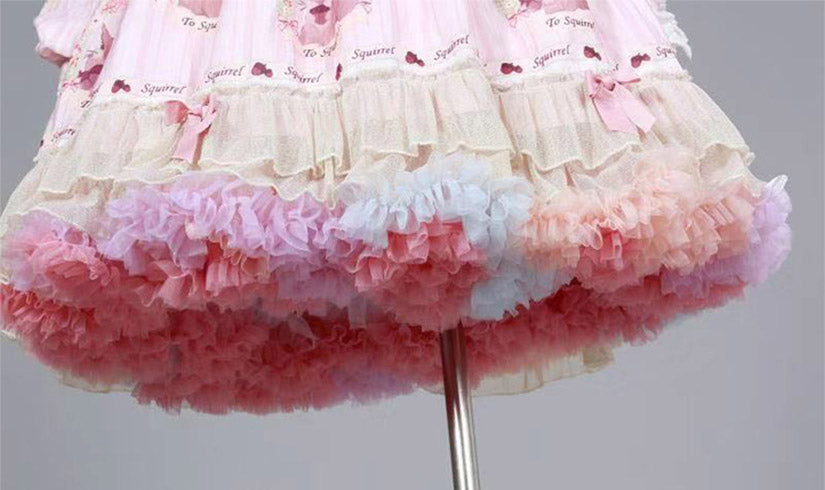 1950s Ruffled Petticoat Underskirt