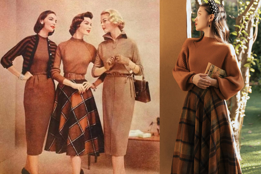 Embrace Vintage Fashion: The Timeless Charm of Plaid and Beyond