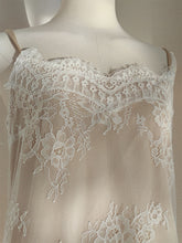 Load image into Gallery viewer, White Lace Flower Long Sleeve Swing Dress