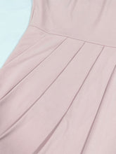 Load image into Gallery viewer, Pink One Shoulder 1950S Pink Ruffles Vintage Swing Dress