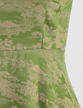 Load image into Gallery viewer, Green Spaghetti Strap Sleeveless 1950S Vinatge Dress