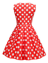 Load image into Gallery viewer, Kids Little Girls&#39; Dress Polka Dots 1950S Vintage Dress