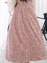 Load image into Gallery viewer, Pink Spaghetti Strap Princess Velvet Dress