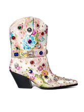 Load image into Gallery viewer, 15CM Luxury Embroidered Rivet Chunky High Heel Platform Boot Vintage Shoes