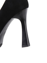 Load image into Gallery viewer, 10.5CM Bow High Heel Platform Pointed Toe Leather Shoes