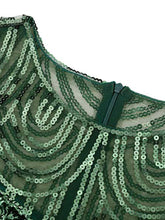 Load image into Gallery viewer, 1920S Fringed Sequin Gatsby Flapper Dress