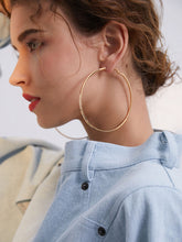 Load image into Gallery viewer, Circle Metal Hoop Fashion Earrings For Women