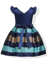 Load image into Gallery viewer, Kids Little Girls&#39; Dress Stripe Birthday Christening Dress