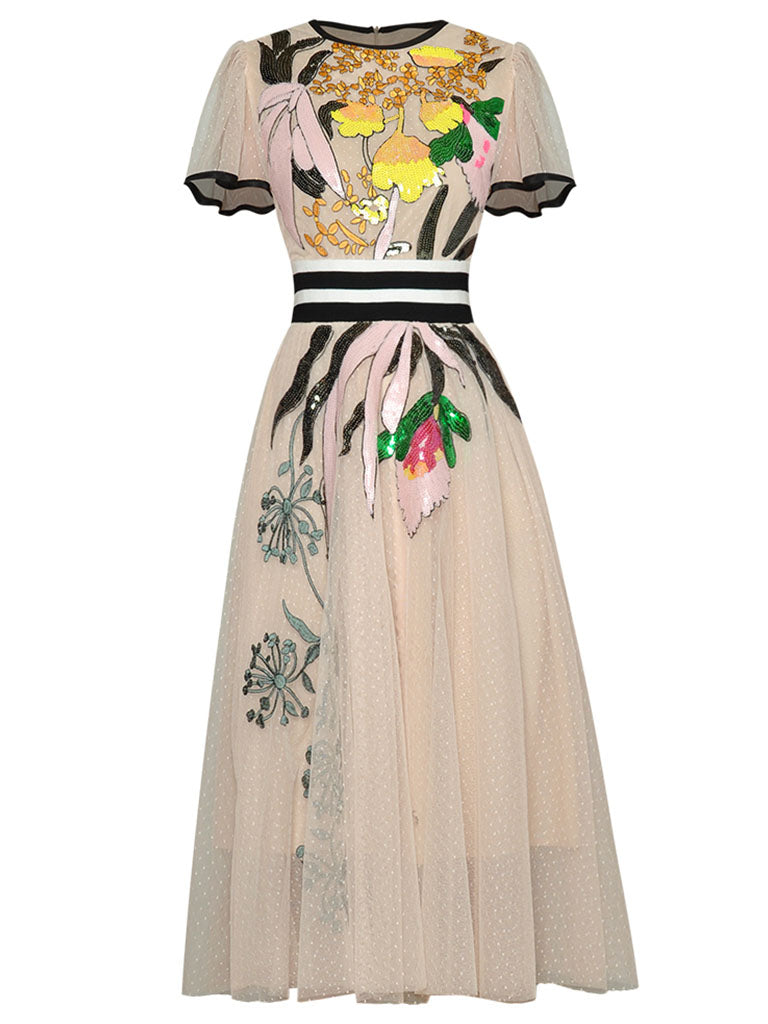1950s party dress